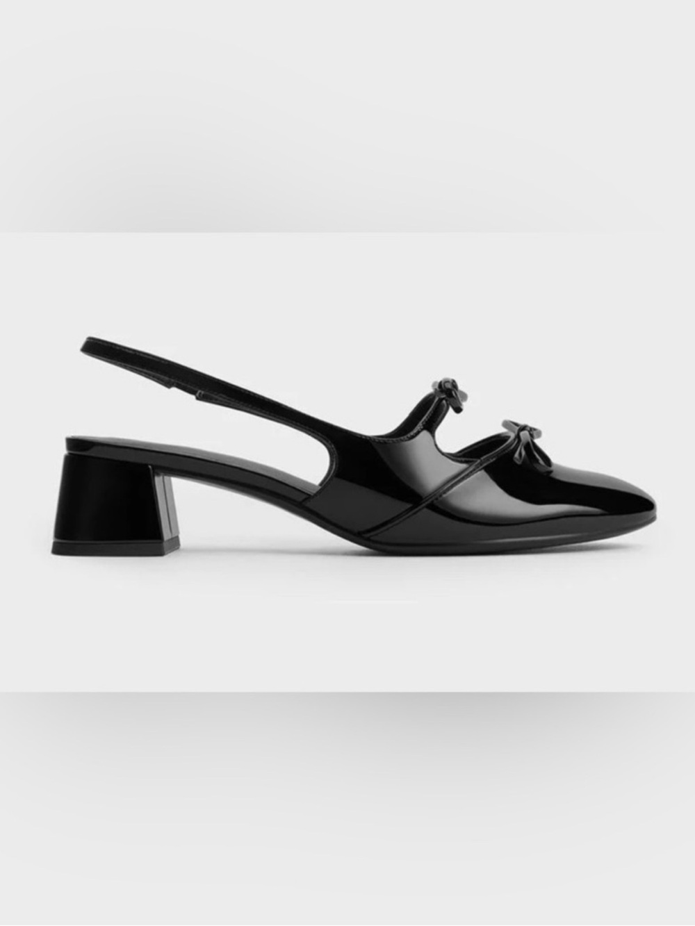 Charles & Keith Dorri Double-Bow Slingback Pumps